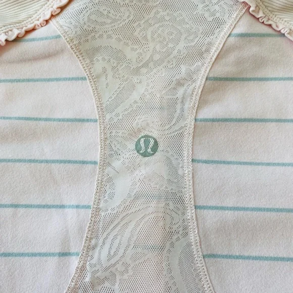 Lululemon pink and grey long sleeved top - Picture 10 of 16